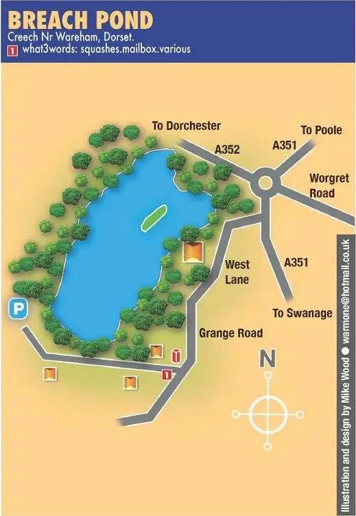 Breach pond